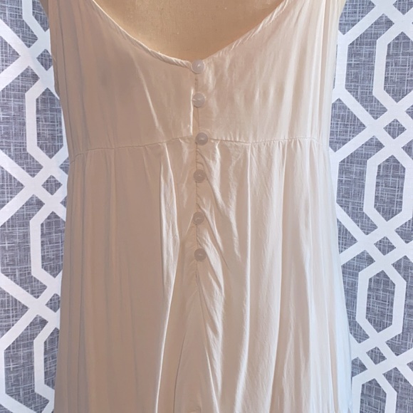 NWOT 12th Heart White Button Back Sundress. Sz L - Picture 3 of 7
